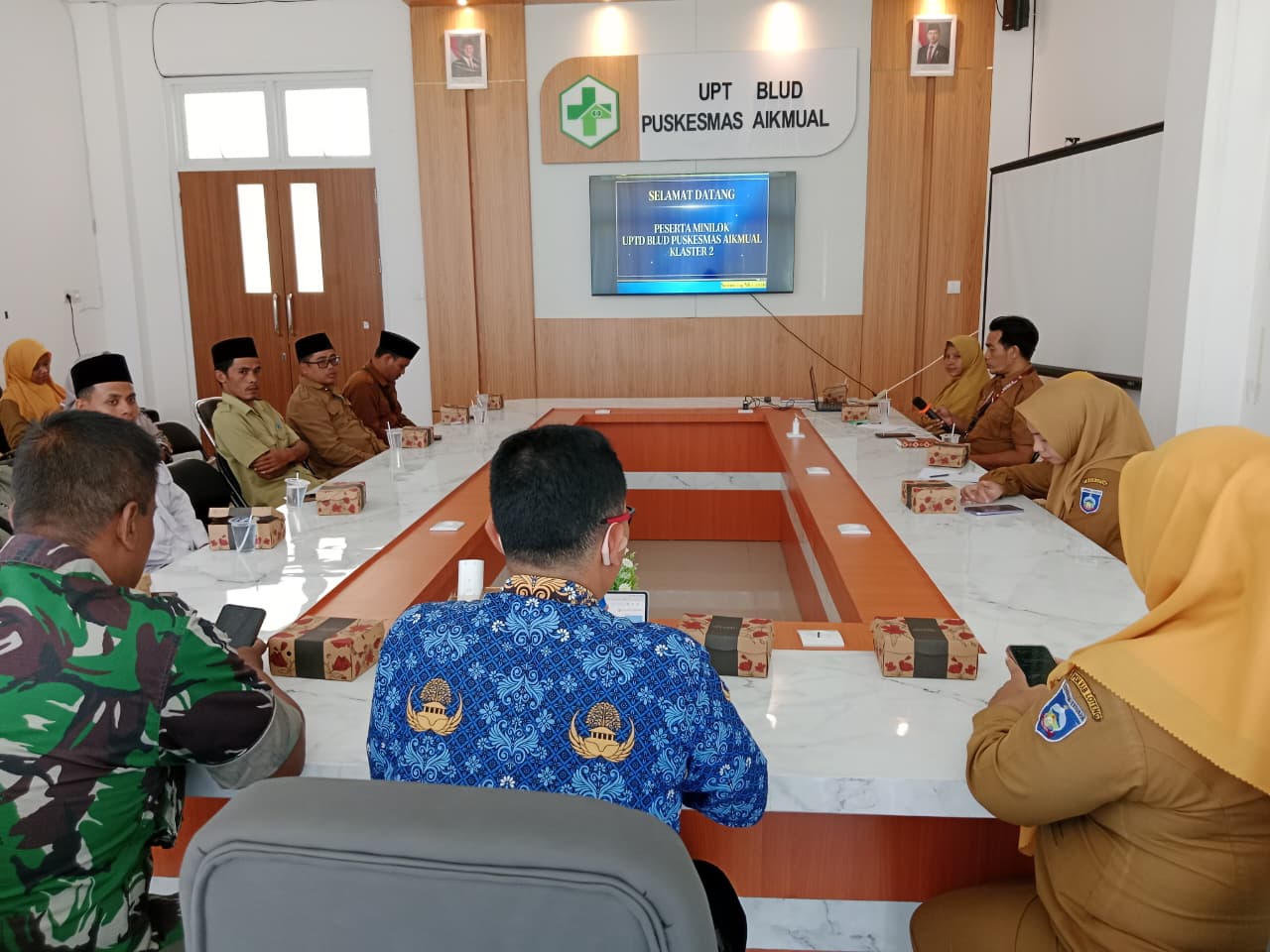 Minilokakarya Lintas Sektor Tingkat Kecamatan Bersama Puskesmas Aikmual