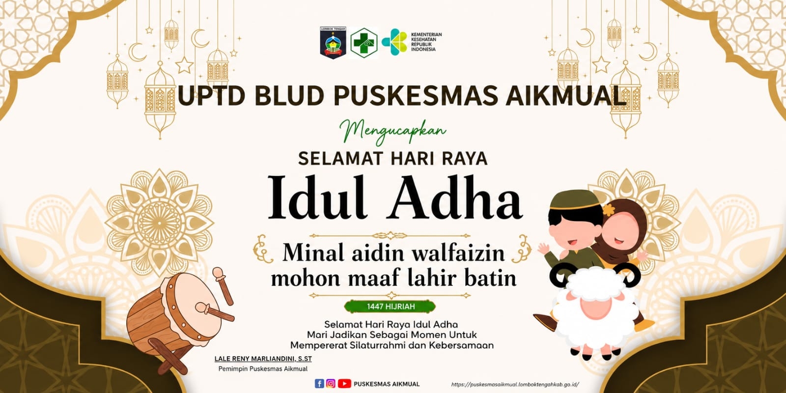 Selamat Hari Raya Idul Adha 1447 Hijriah / 2026 Masehi