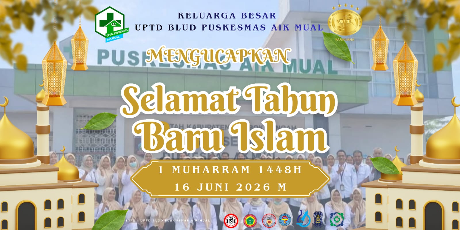 Selamat menyambut Tahun Baru Islam 1448 Hijriah. 
